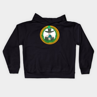 Irish Girl St Patricks Day Kids Hoodie